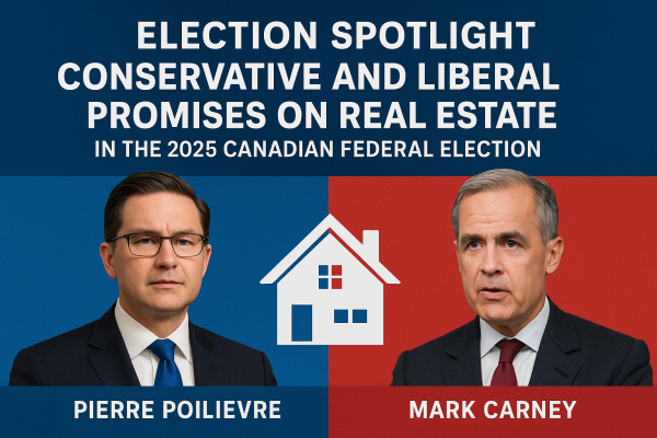 Election Spotlight: Conservative and Liberal Promises on Real Estate in the 2025 Canadian Federal Election