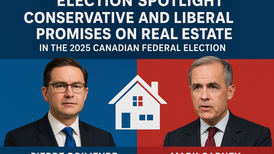 Election Spotlight: Conservative and Liberal Promises on Real Estate in the 2025 Canadian Federal Election Election Spotlight: Conservative and Liberal Promises on Real Estate in the 2025 Canadian Federal Election